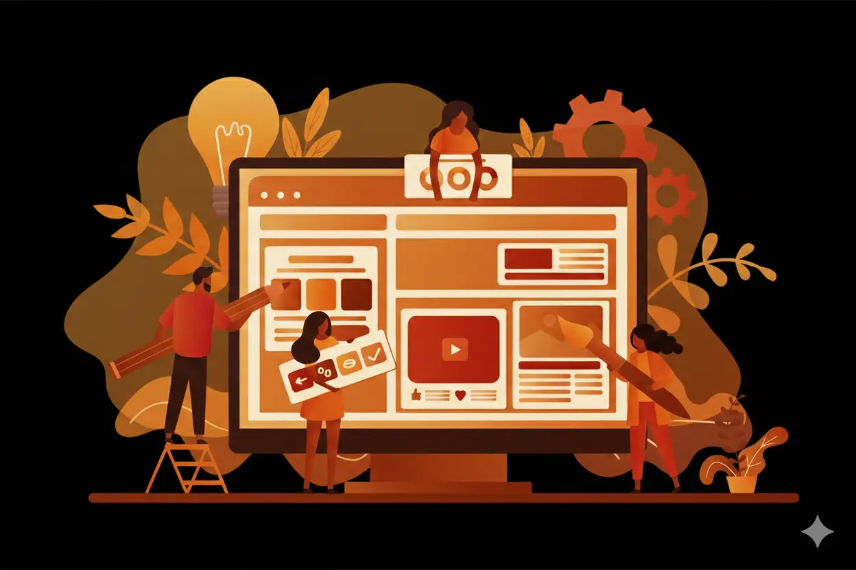 webdesign banner foto